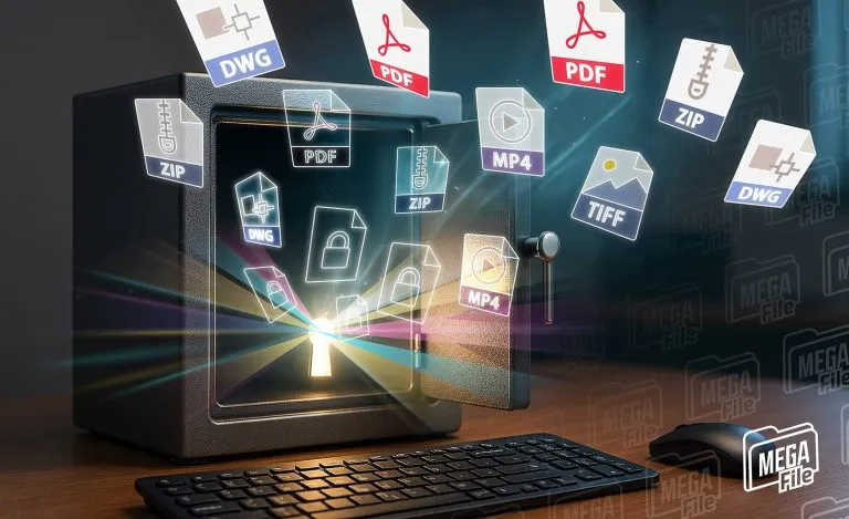 MegaFile: la tua cassaforte digitale per inviare file grandi in modo sicuro, criptato e gratuito