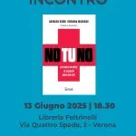 ROSANNA MAGNANO PRESENTA “NO TU NO” ALLA FELTRINELLI DI VERONA