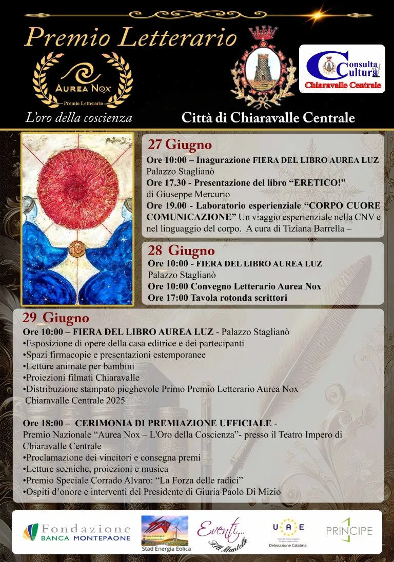 Premio Letterario “Aurea Nox – L’Oro della Coscienza”