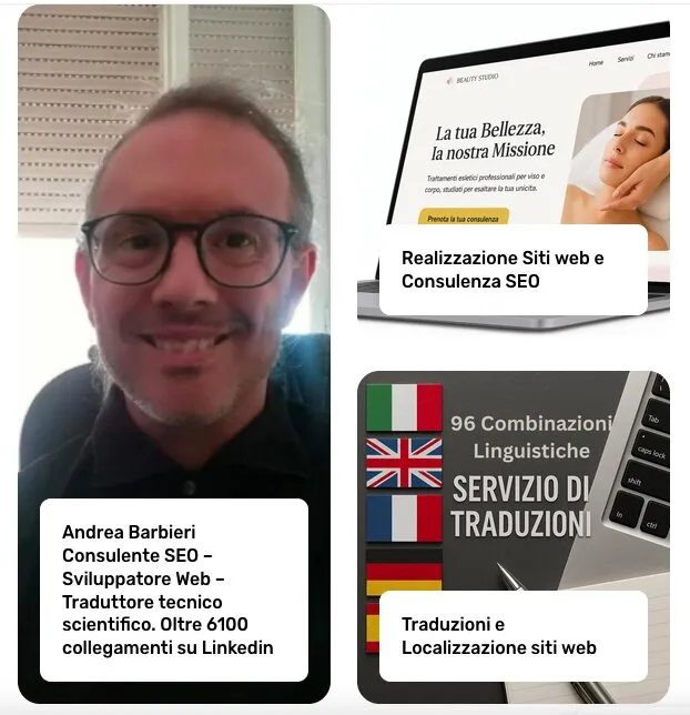 BTF Traduzioni SEO Sviluppo Web di Barbieri Andrea: il partner digitale per crescere online in Italia e nel mondo