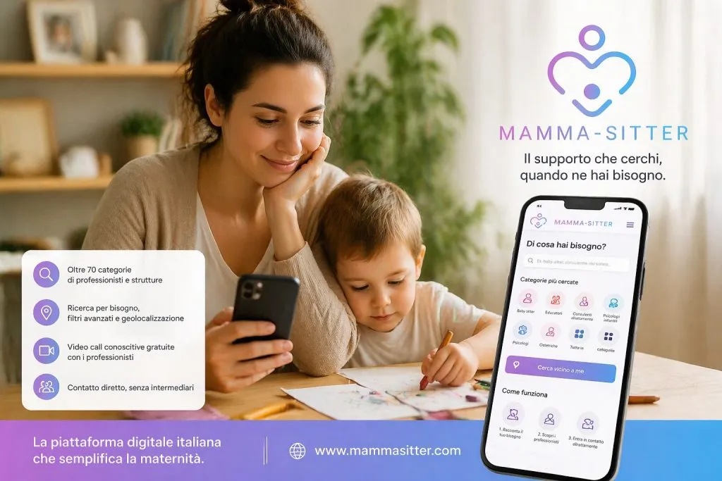 Mammasitter: la piattaforma che sta ridisegnando l’accesso ai servizi per la maternità in Italia