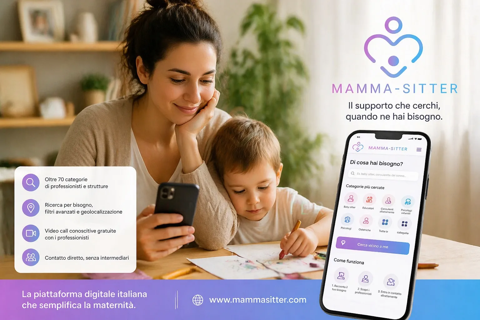 Mammasitter: la piattaforma che sta ridisegnando l’accesso ai servizi per la maternità in Italia