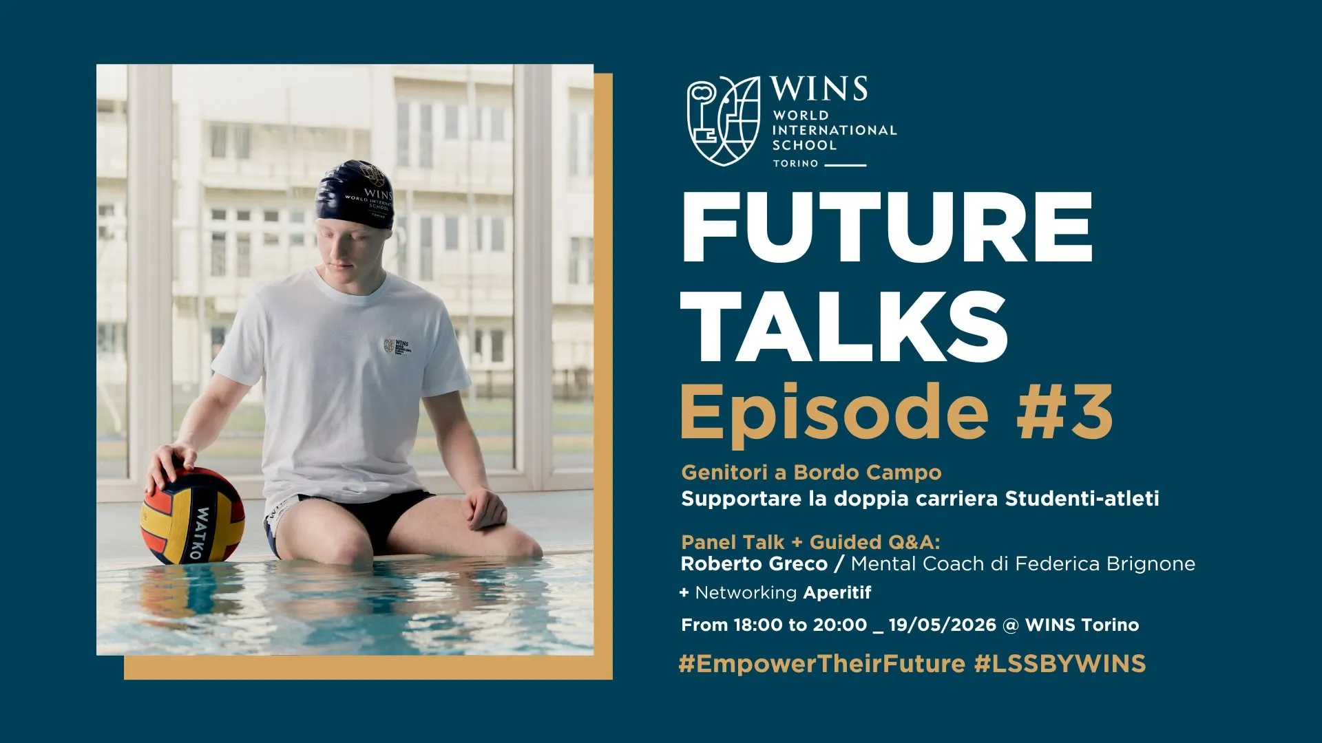WINS Future Talks: “Genitori a bordo campo”