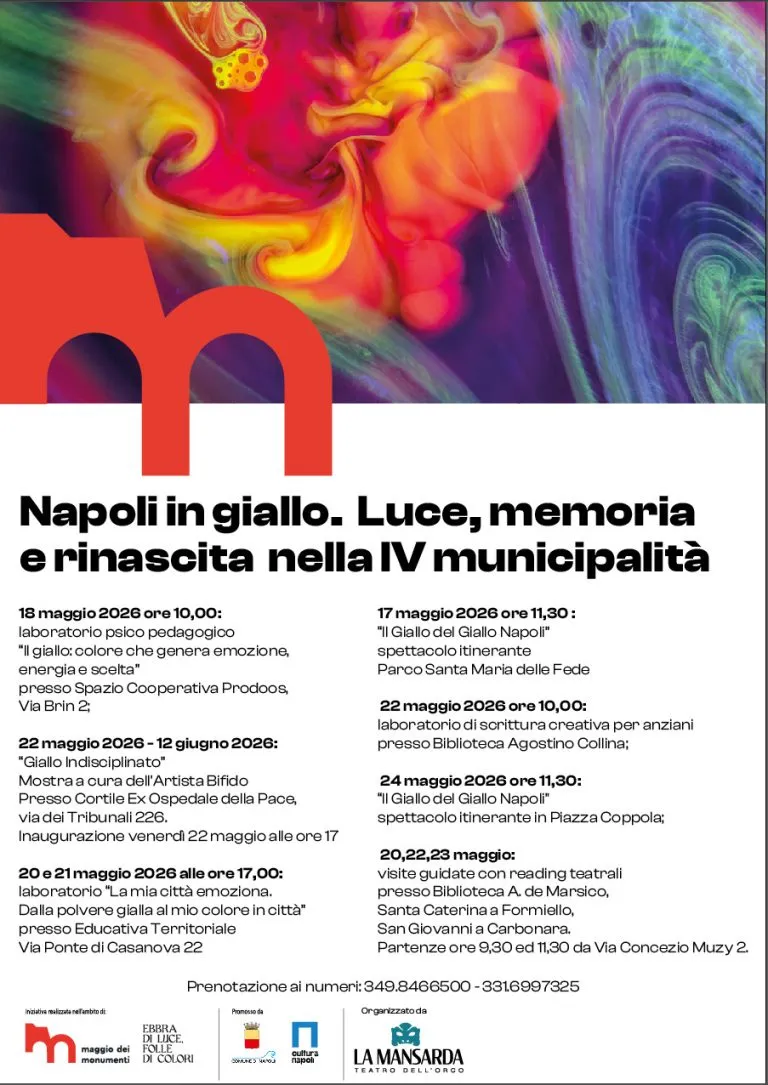 Napoli in Giallo. Luce, memoria e rinascita nella IV Municipalità