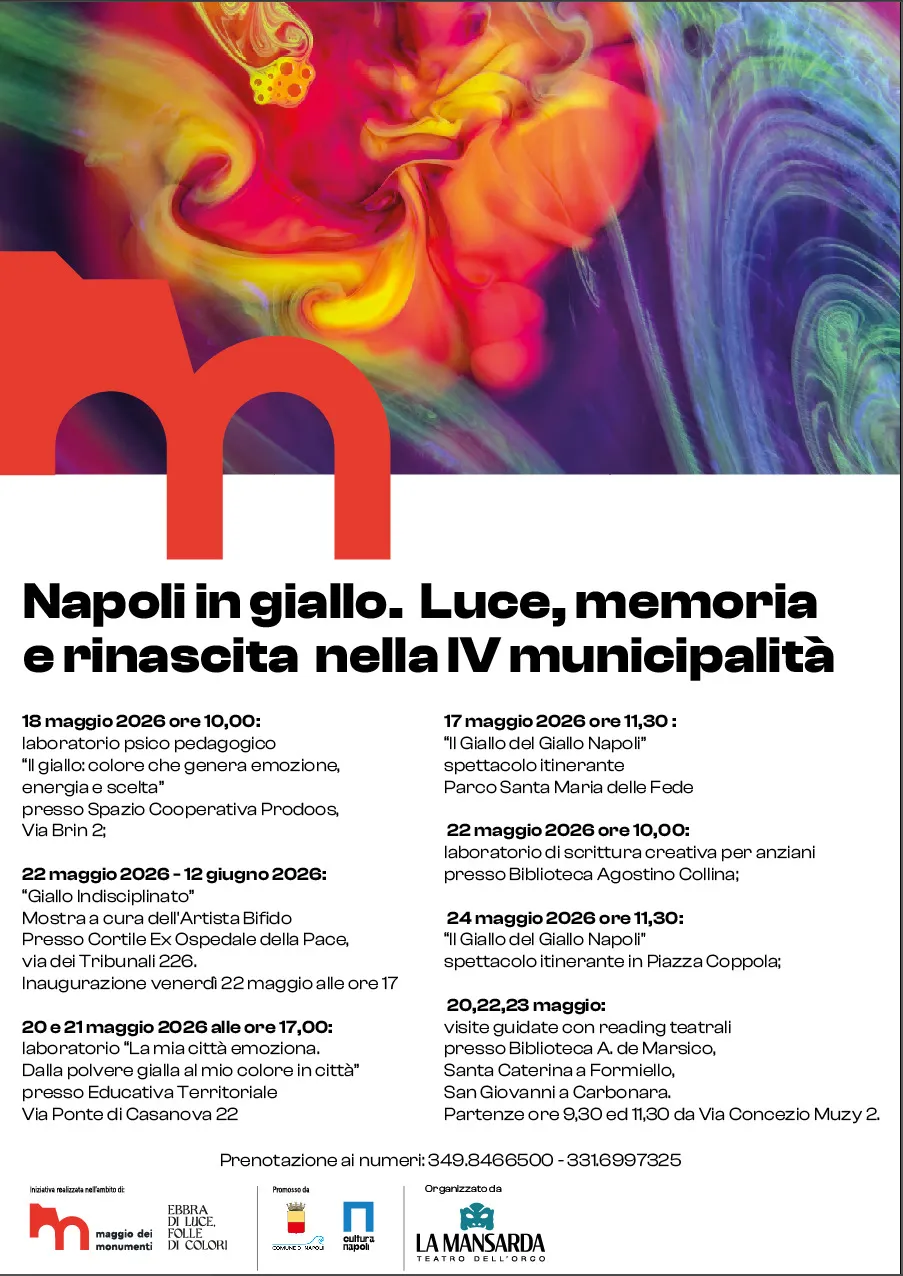 Napoli in Giallo. Luce, memoria e rinascita nella IV Municipalità