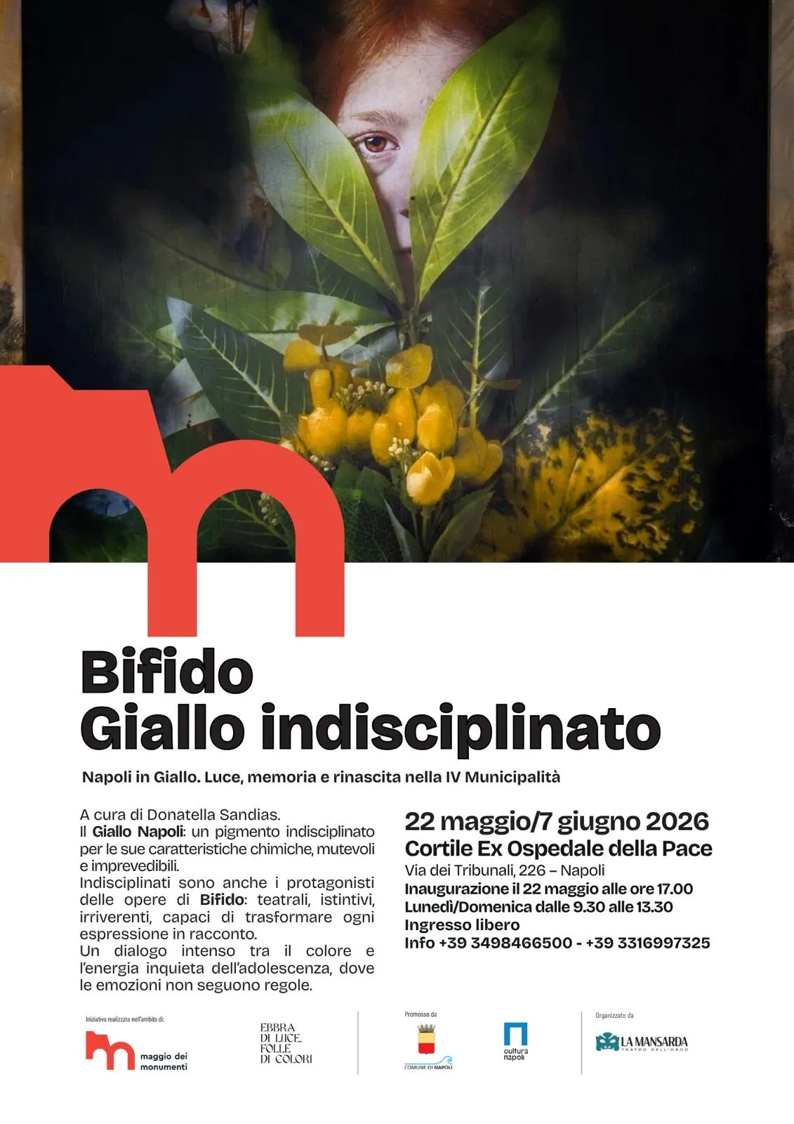 Al Maggio dei Monumenti arriva “Giallo indisciplinato”: l’energia dell’adolescenza nelle opere di Bifido a Napoli
