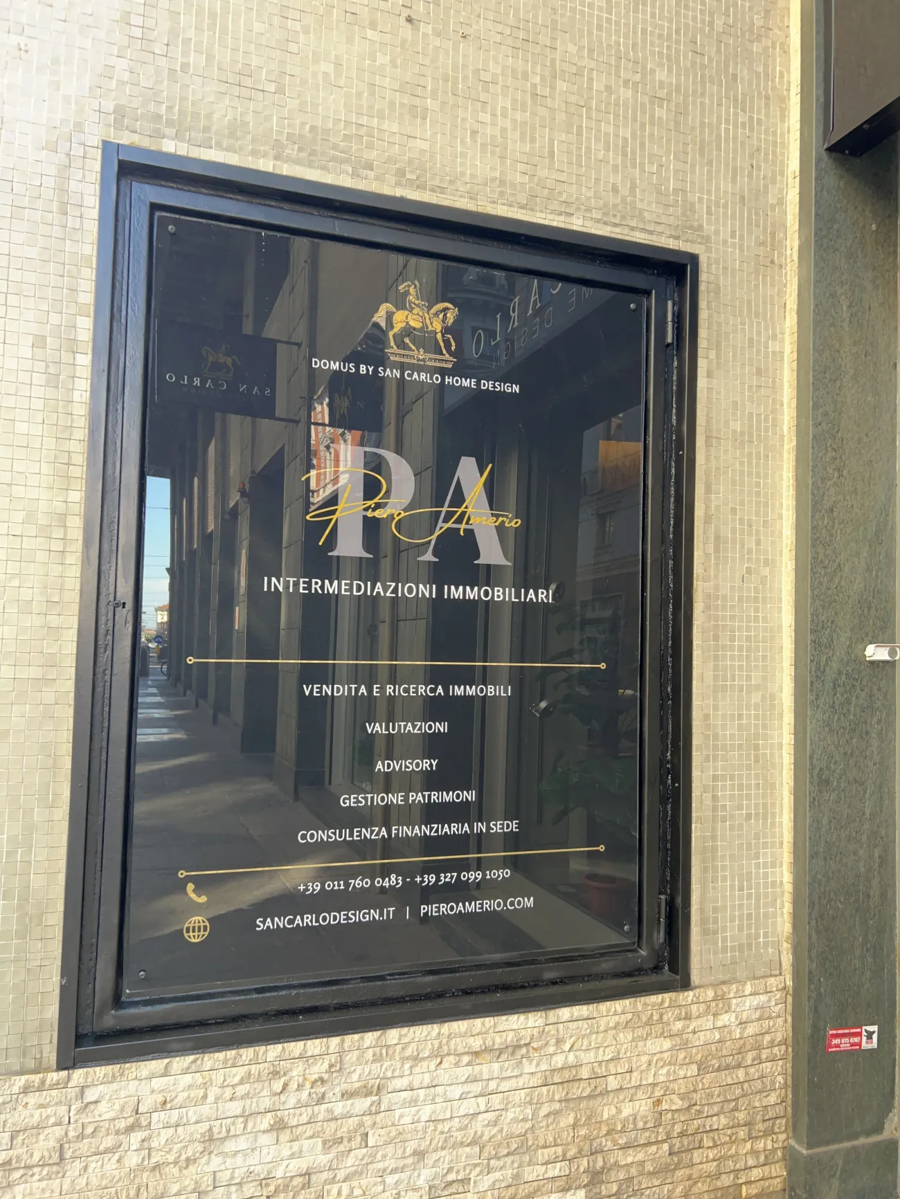Piero Amerio apre la nuova sede operativa in Via XX Settembre 47 a Torino presso San Carlo Home Design