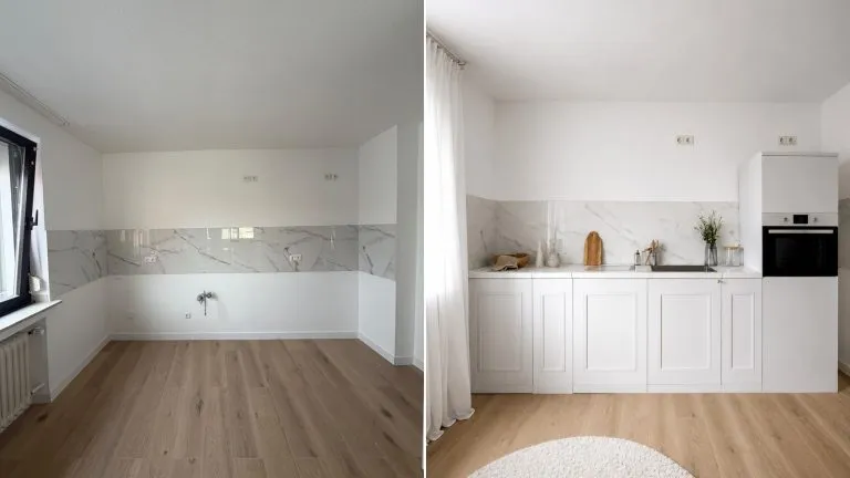 The Staging House porta in Italia le cucine finte in cartone per l’Home Staging